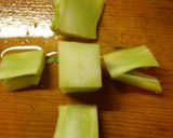 ブロッコリーの芯で作る中華風簡単漬物作り方1写真