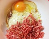 ☆チーズインハンバーグのカフェ丼作り方4写真