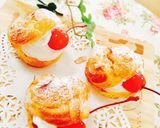 レンジで簡単♡シュークリーム作り方12写真