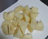 ☆じゃがマヨおこのみソース照り炒め☆作り方1写真