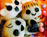大根おろしアート うちの3姉妹作り方3写真