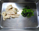 ささみとホウレン草のごま和え作り方1写真