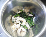 ささみとホウレン草のごま和え作り方3写真