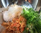 レンジでとろ～り☆カマンベールキムチ焼飯作り方1写真