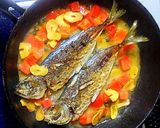 簡単イタリアン ♡鯵のアクアパッツァ風♪作り方8写真