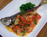 簡単イタリアン ♡鯵のアクアパッツァ風♪作り方11写真
