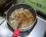 ハーブ豚丼 in チーズ作り方7写真