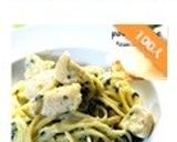 鶏とほうれん草のクリームパスタ作り方9写真