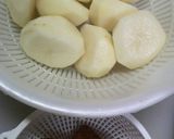 ジャガイモとさつま揚げの煮っころがし！作り方1写真