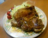 わさび漬け鶏照り焼き作り方7写真