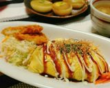 余った焼そばの粉でお好みﾗｲｽ作り方6写真
