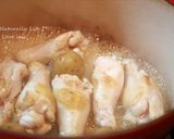 * 梅酒 de 鳥手羽元のほっこり煮 *作り方5写真