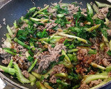 ✩セロリと牛肉のオイスターソース炒め✩作り方4写真