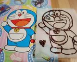 子供喜ぶお絵かきトースト！作り方2写真