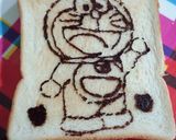子供喜ぶお絵かきトースト！作り方4写真