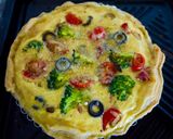 ベーコンと5種の野菜のキッシュ作り方7写真