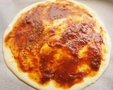 チーズなし☆ステーキハムのマヨピザパン作り方6写真