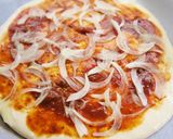 チーズなし☆ステーキハムのマヨピザパン作り方7写真