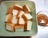 ♡カフェオレ＆チョコパンプディング♡作り方1写真