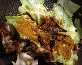 簡単☆豚こまとキャベツのカレー炒め作り方3写真