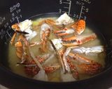 渡り蟹で手軽に♪焼きかに飯作り方4写真