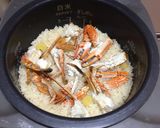 渡り蟹で手軽に♪焼きかに飯作り方5写真