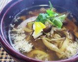 ほっこり◎長芋と茸のお吸い物作り方6写真