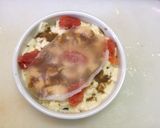 明太子とアンチョビとお豆腐のココット作り方3写真