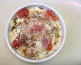 明太子とアンチョビとお豆腐のココット作り方4写真