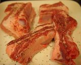 フライパン1つで♡豚スペアリブ焼き作り方1写真