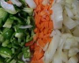 ちっちゃいイカのトマト缶 洋風炊き込み作り方3写真