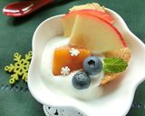 ひんやり美味✯フルーツＹＧばうむ作り方7写真