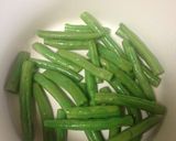 いんげんと竹輪のニンニク醤油炒め煮作り方1写真