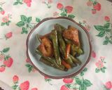 いんげんと竹輪のニンニク醤油炒め煮作り方3写真