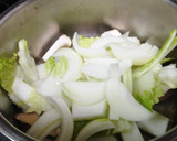 ワンルームご飯★白菜と厚揚げの煮物作り方4写真