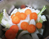 ワンルームご飯★白菜と厚揚げの煮物作り方5写真