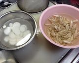 けんちん汁でけんちん蕎麦&けんちんうどん作り方5写真