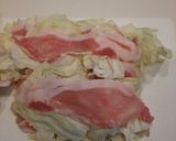 塩レモン鍋 キャベツと豚バラの重ね煮作り方1写真
