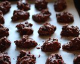 チョコとクランベリーのドロップクッキー作り方5写真