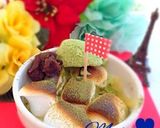 ♡マシュマロ抹茶パフェ♡ココットカマン♡作り方3写真