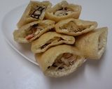 冷凍うどんのおでん巾着（わさび風味）作り方6写真
