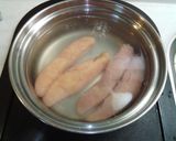 生たらこの甘辛煮☆彡作り方1写真