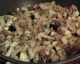 挽肉と野菜のユーカリトマトソースパスタ作り方3写真