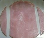 ☆ハムdeりぼん☆作り方1写真
