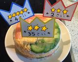 かんたん寿司ケーキ作り方8写真