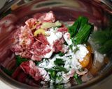 ワンボールで混ぜて焼くだけ♪にら焼き作り方1写真