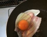 ベーコンエッグパンケーキ作り方6写真