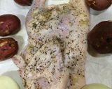 鶏半身オーブン焼き〜昆布茶で♡安納芋も作り方4写真
