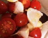 トマトとカブのサラダ クリームチーズ風味作り方2写真