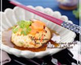 レンジで１分♪　豆腐と卵で擬製豆腐作り方18写真